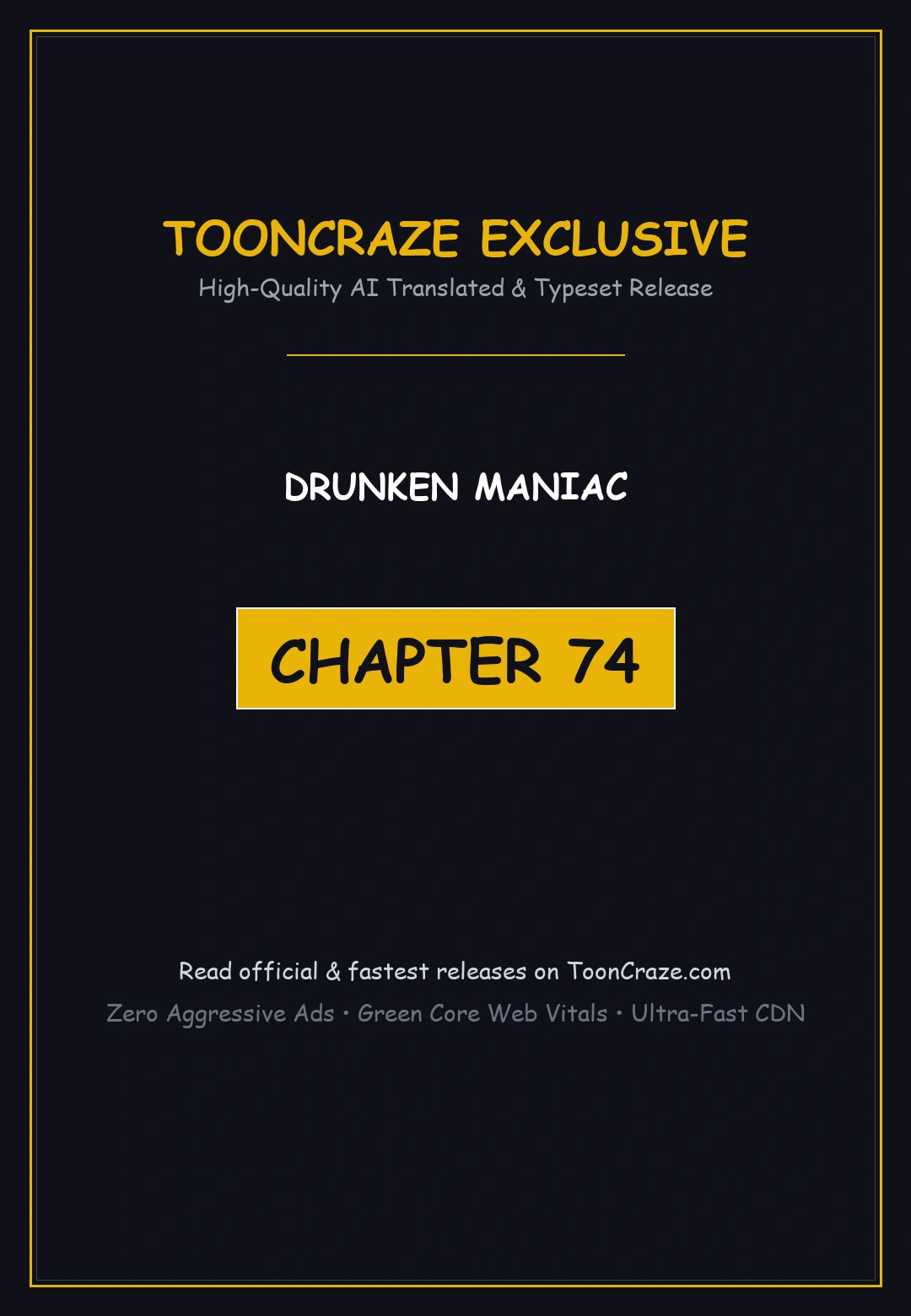 Drunken Maniac Chapter 74 - Page 1
