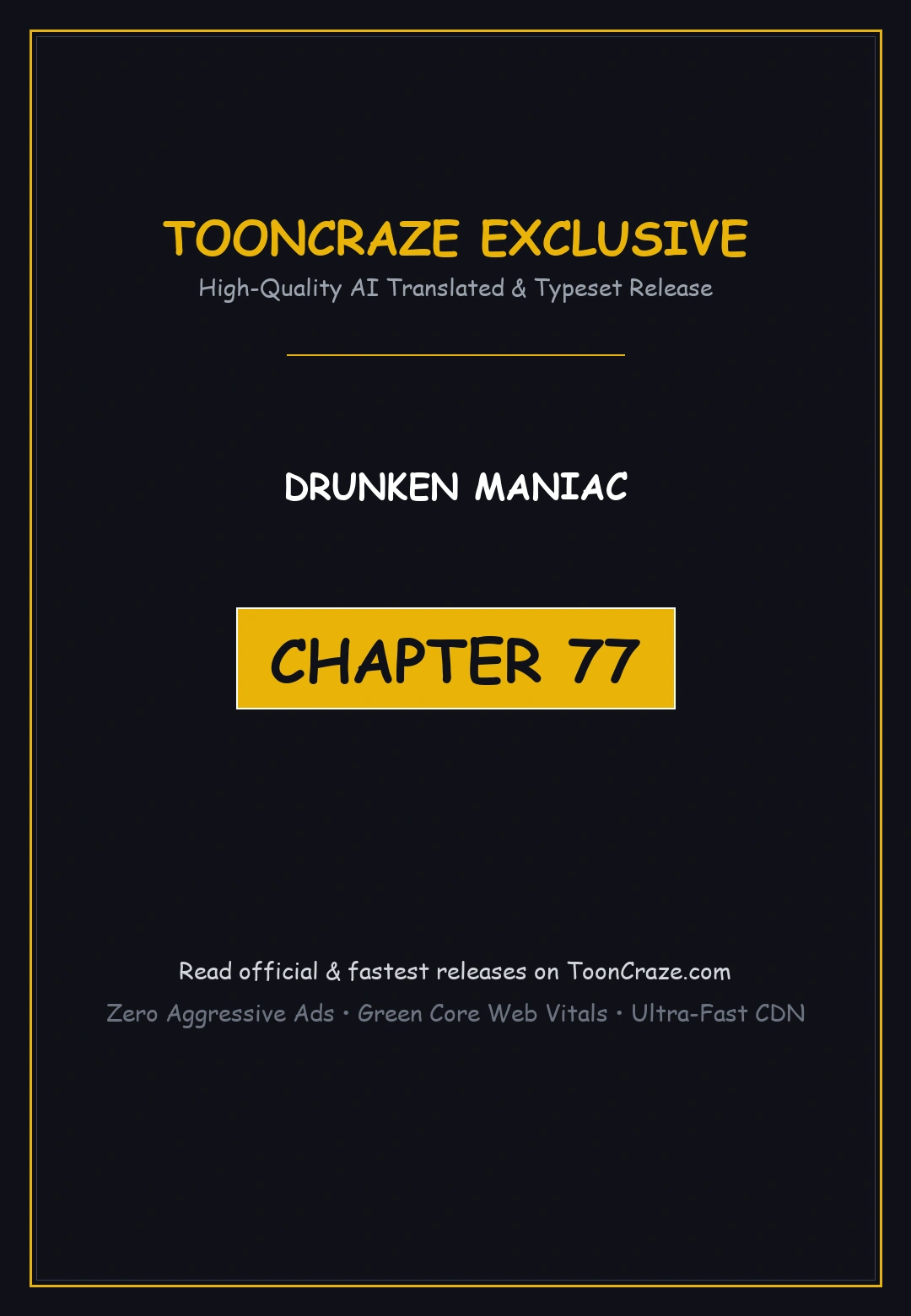 Drunken Maniac Chapter 77 - Page 1