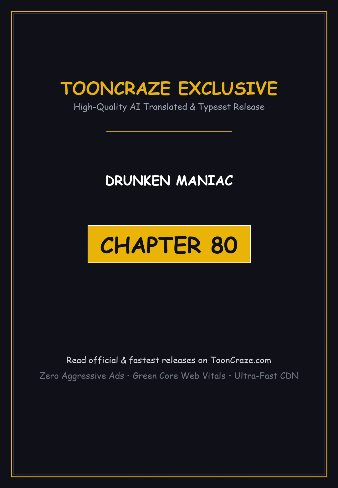 Drunken Maniac Chapter 80 - Page 1