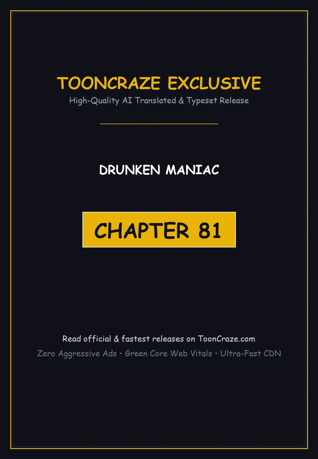 Drunken Maniac Chapter 81 - Page 1