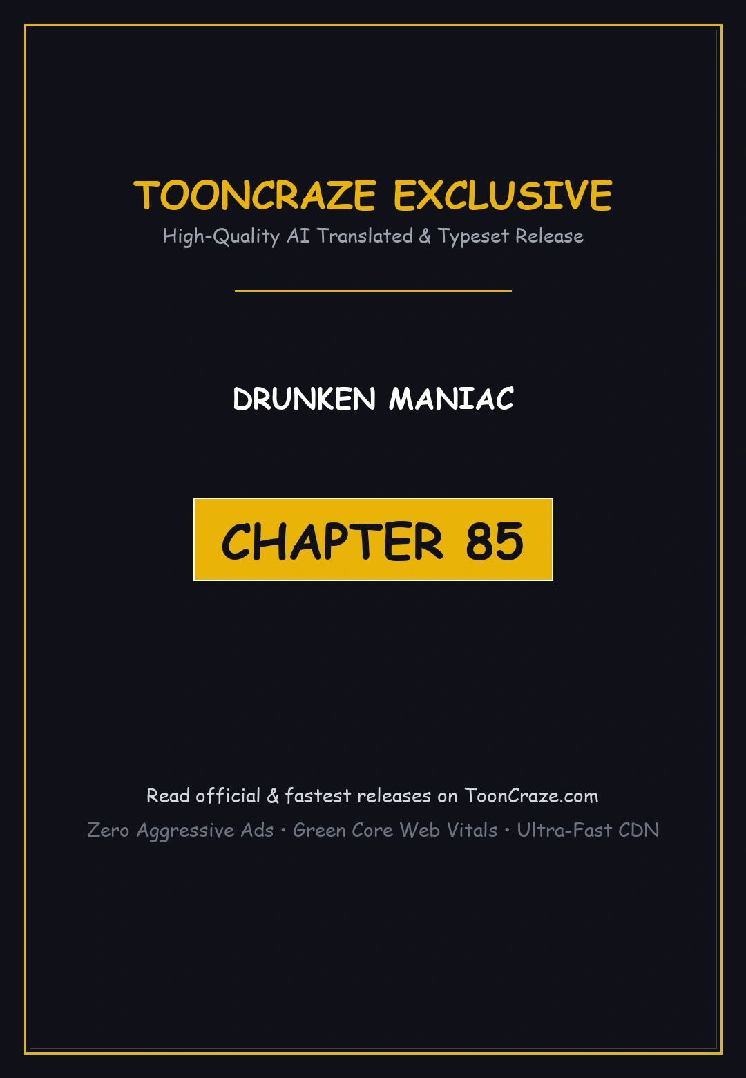 Drunken Maniac Chapter 85 - Page 1