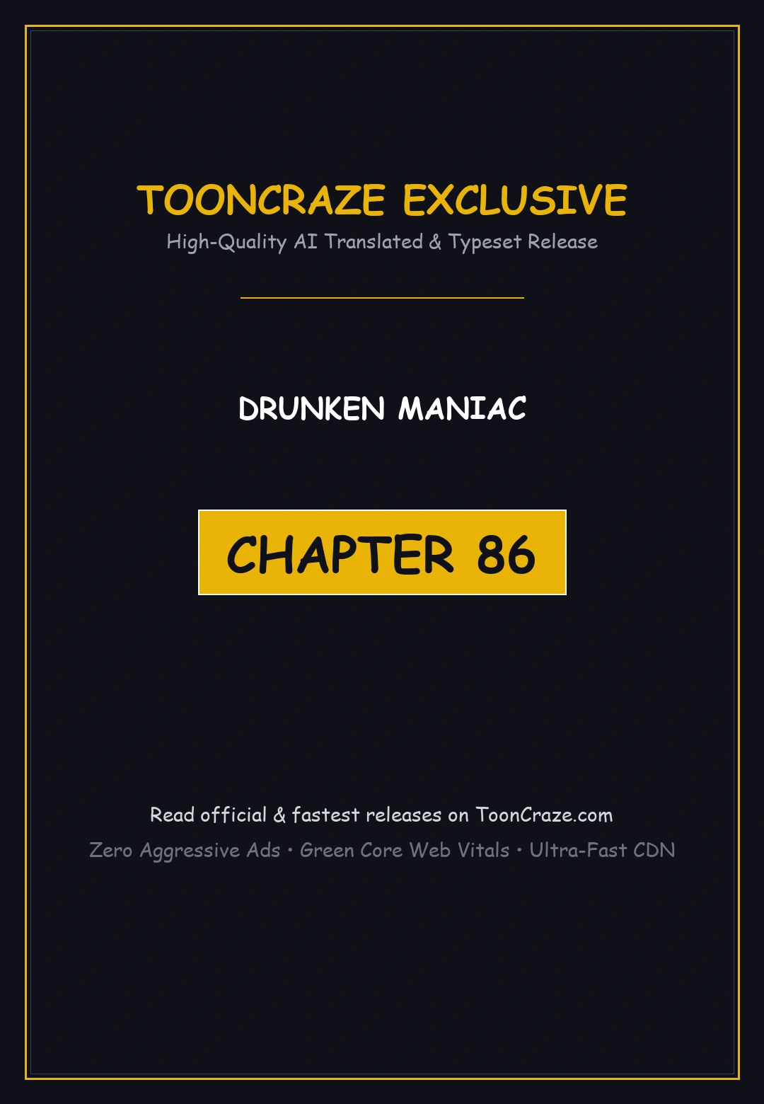 Drunken Maniac Chapter 86 - Page 1