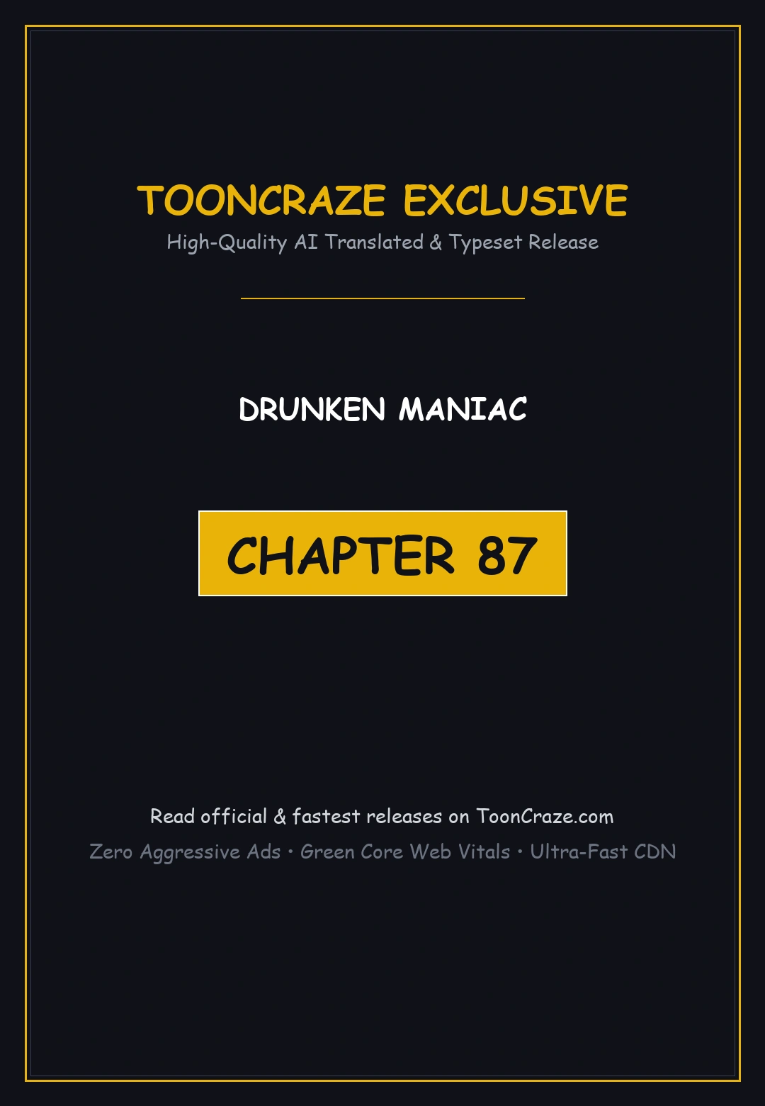 Drunken Maniac Chapter 87 - Page 1