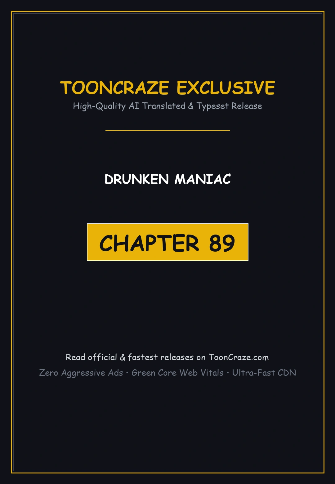 Drunken Maniac Chapter 89 - Page 1