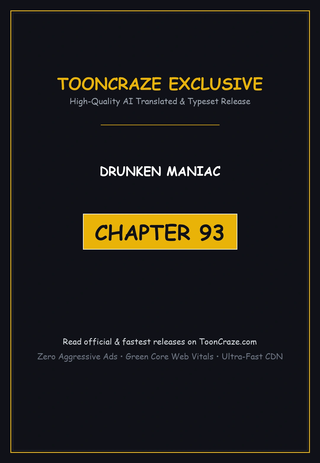 Drunken Maniac Chapter 93 - Page 1