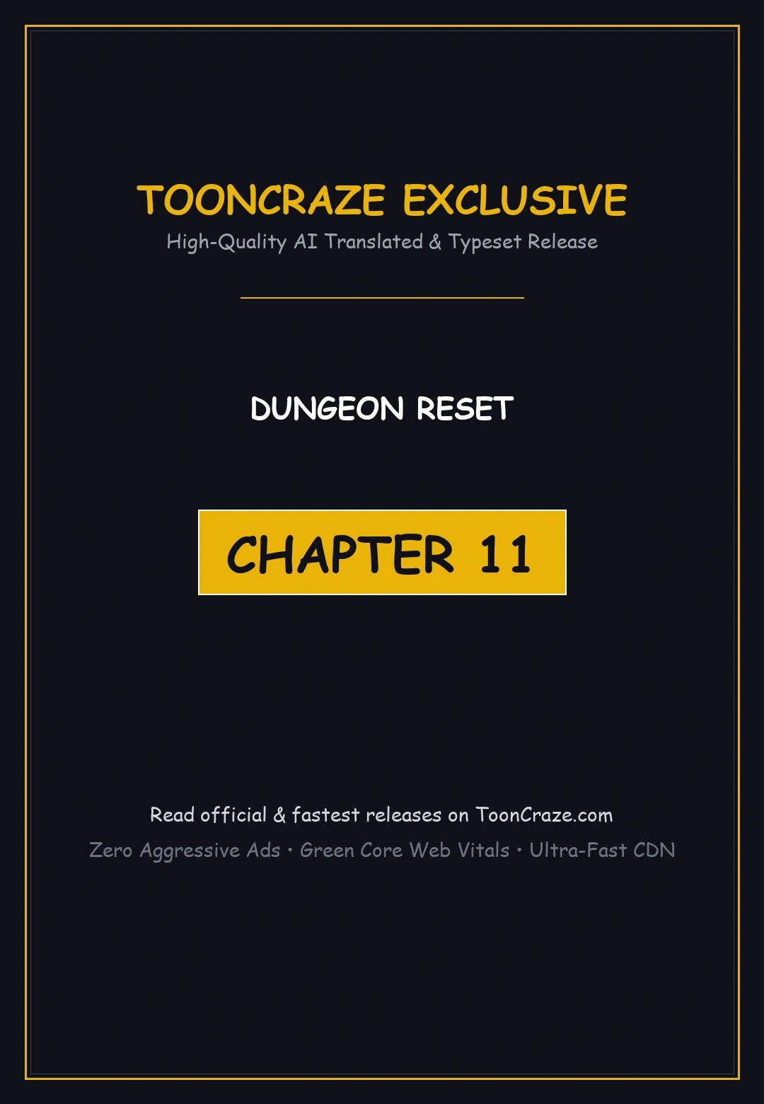 Dungeon Reset Manhwa Online Bi0abc Chapter 11 - Page 1