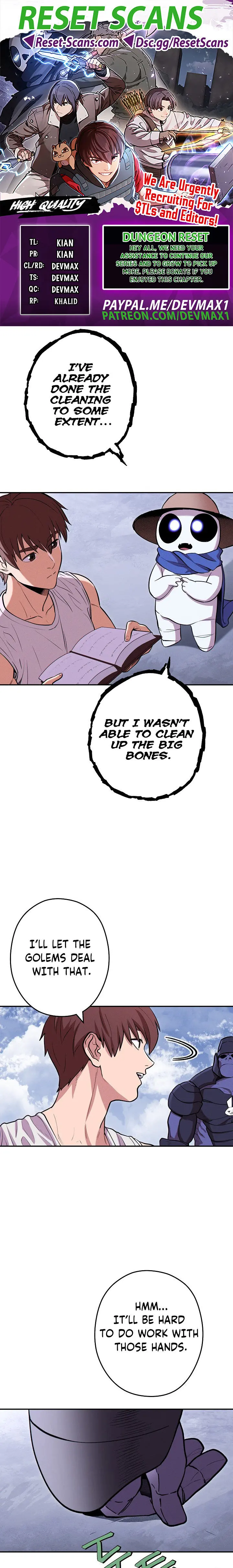 Dungeon Reset Manhwa Online Bi0abc Chapter 111 - Page 1