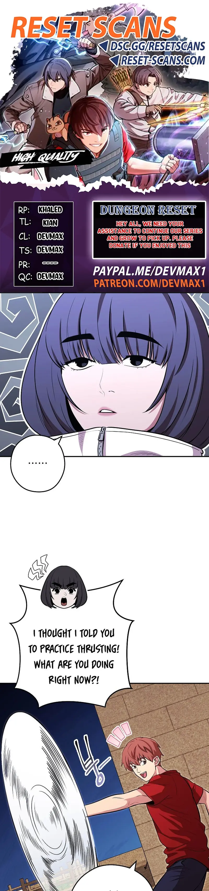 Dungeon Reset Manhwa Online Bi0abc Chapter 124 - Page 1
