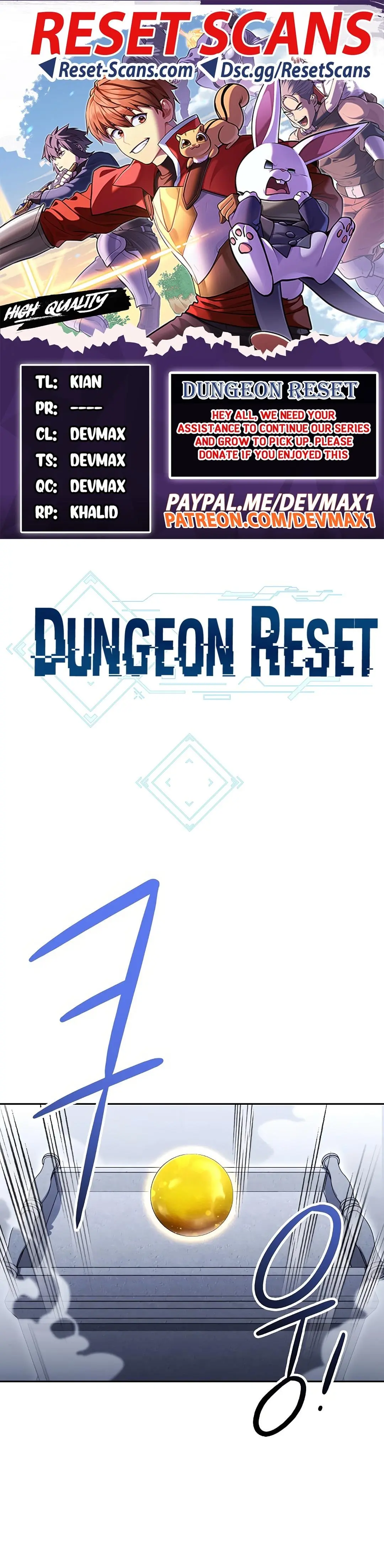 Dungeon Reset Manhwa Online Bi0abc Chapter 140 - Page 1