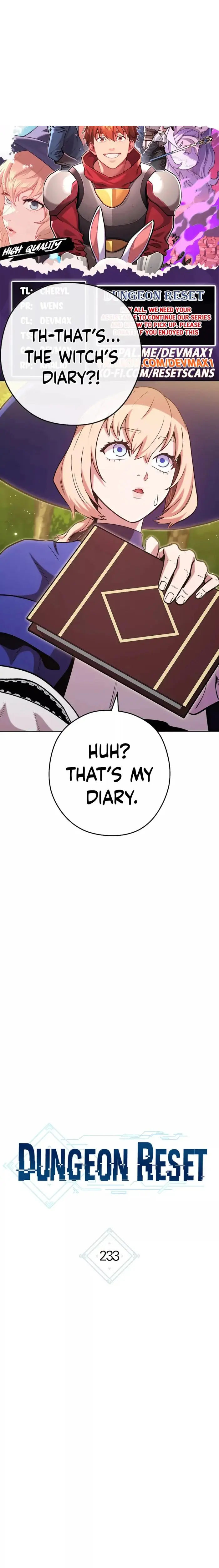 Dungeon Reset Manhwa Online Bi0abc Chapter 233 - Page 1