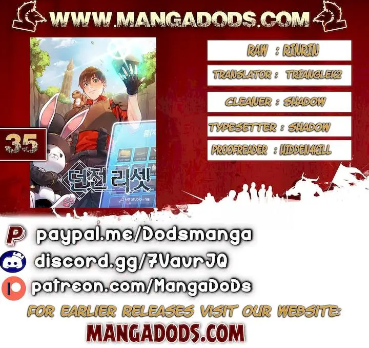 Dungeon Reset Manhwa Online Bi0abc Chapter 35 - Page 1