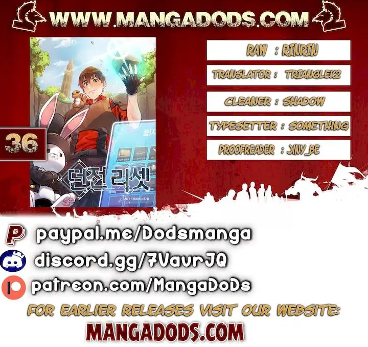 Dungeon Reset Manhwa Online Bi0abc Chapter 36 - Page 1