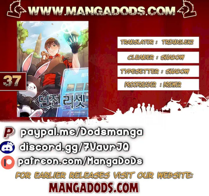 Dungeon Reset Manhwa Online Bi0abc Chapter 37 - Page 1