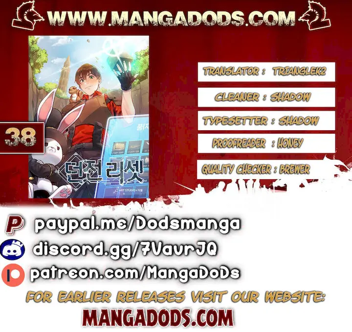 Dungeon Reset Manhwa Online Bi0abc Chapter 38 - Page 1