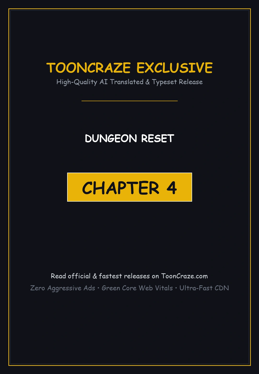 Dungeon Reset Manhwa Online Bi0abc Chapter 4 - Page 1
