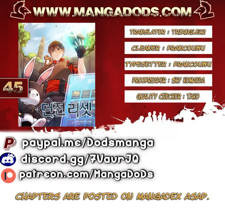 Dungeon Reset Manhwa Online Bi0abc Chapter 45 - Page 1