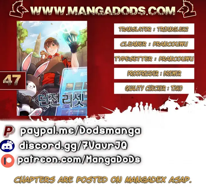 Dungeon Reset Manhwa Online Bi0abc Chapter 47 - Page 1