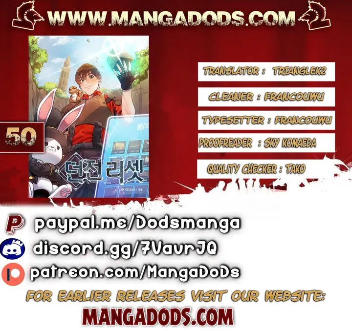 Dungeon Reset Manhwa Online Bi0abc Chapter 50 - Page 1