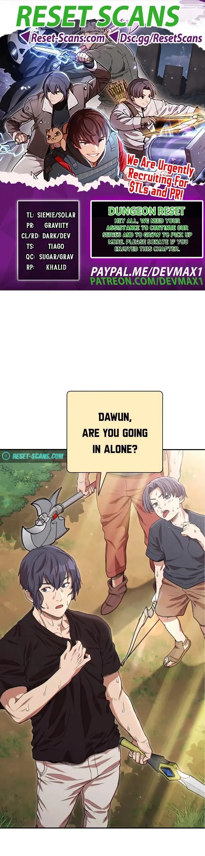 Dungeon Reset Manhwa Online Bi0abc Chapter 84 - Page 1