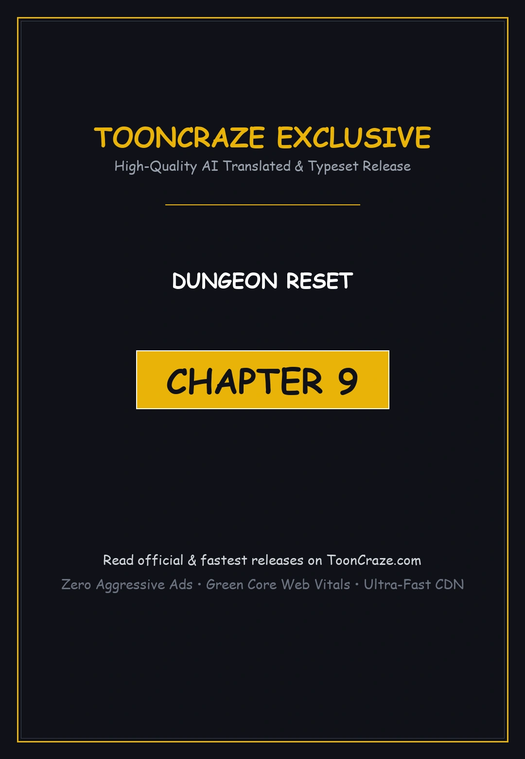 Dungeon Reset Manhwa Online Bi0abc Chapter 9 - Page 1