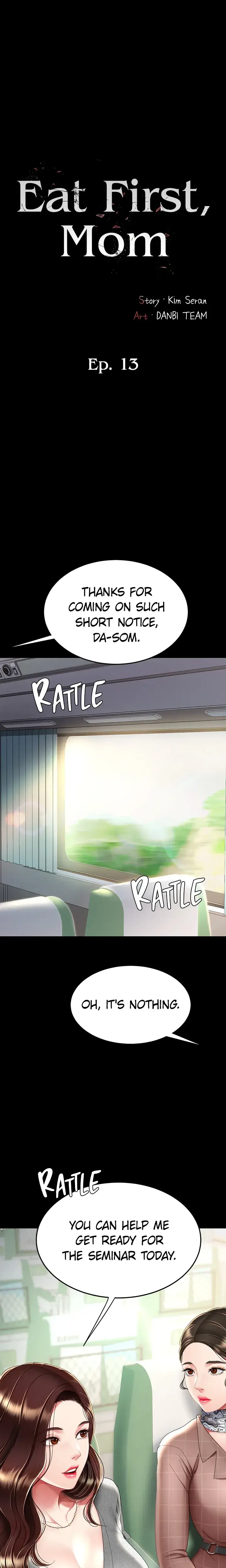 Eat First Mom Chapter 13 - Page 1