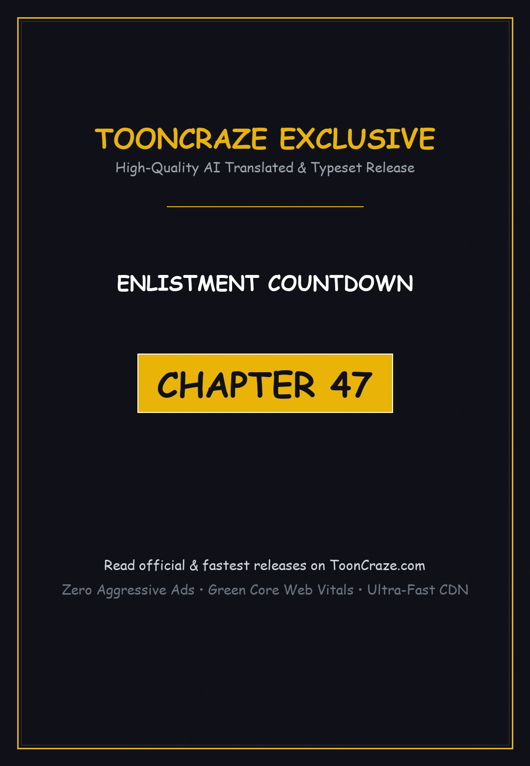 Enlistment Countdown Chapter 47 - Page 1