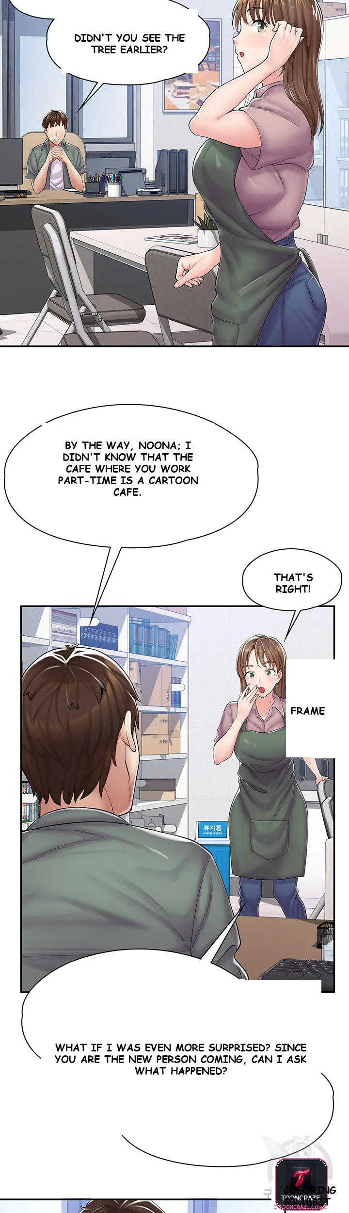 Erotic Manga Cafe Girls Chapter 1 - Page 87