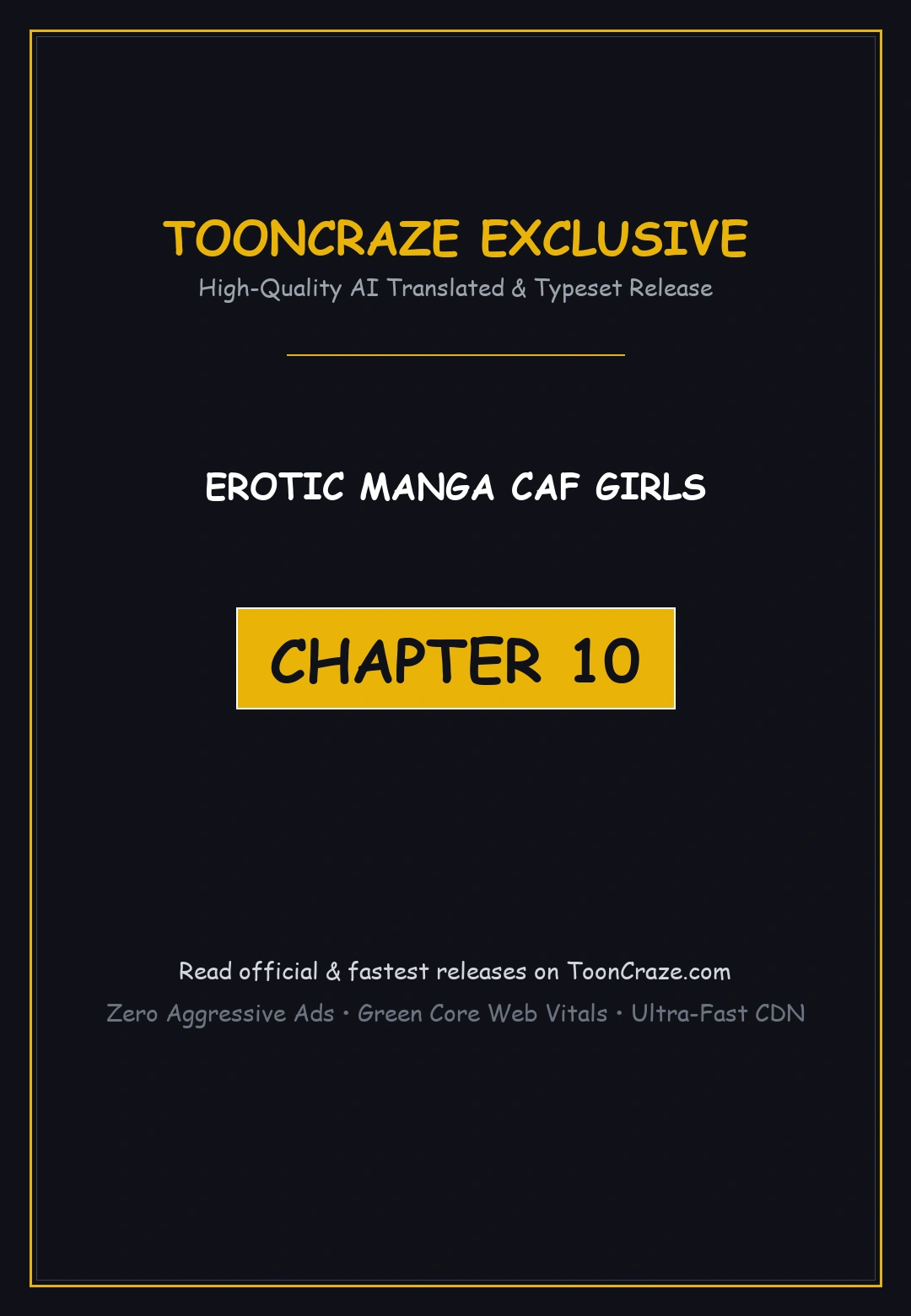Erotic Manga Cafe Girls Chapter 10 - Page 1