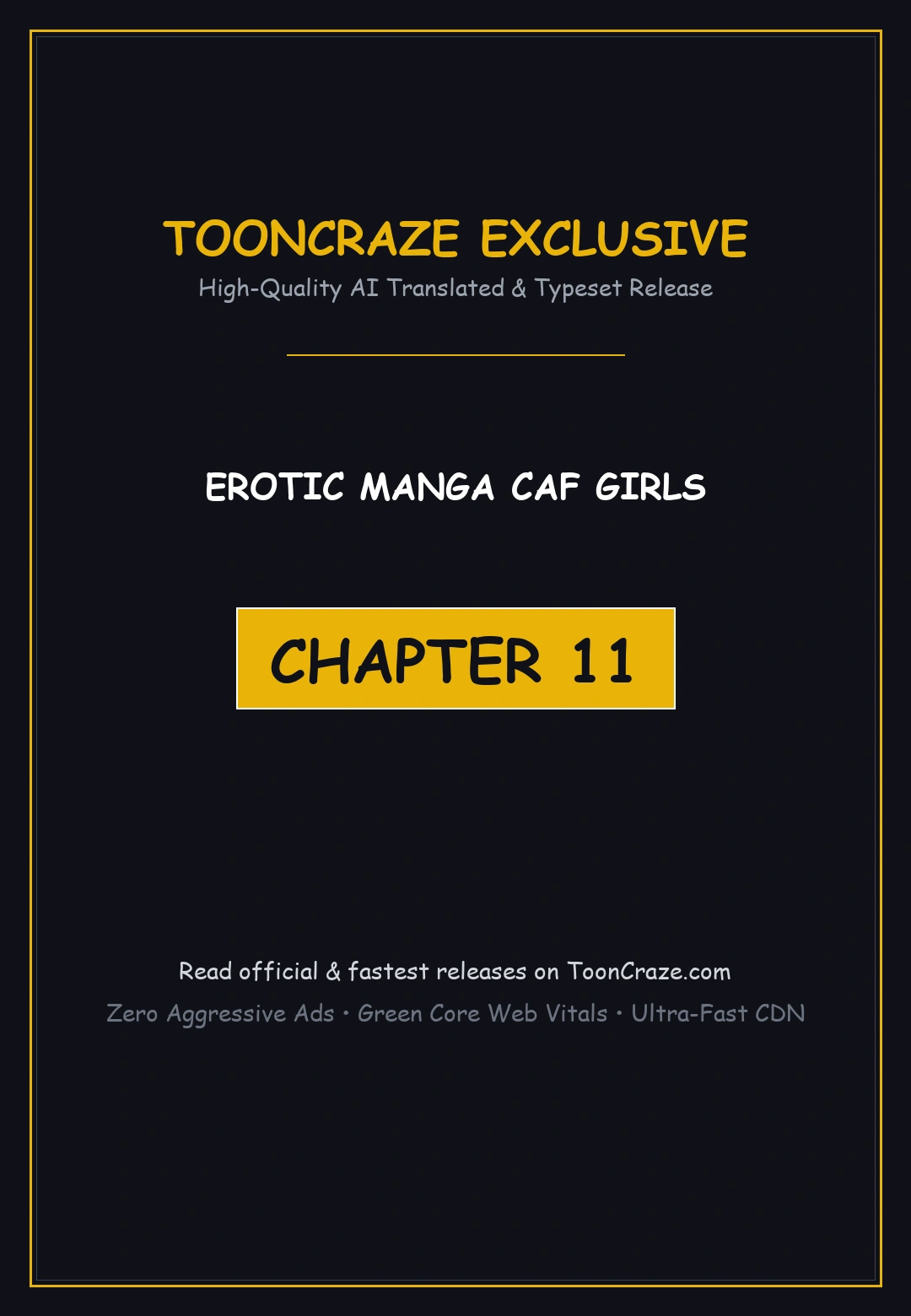 Erotic Manga Cafe Girls Chapter 11 - Page 1
