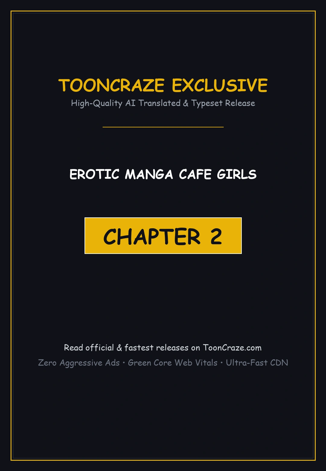 Erotic Manga Cafe Girls Chapter 2 - Page 1