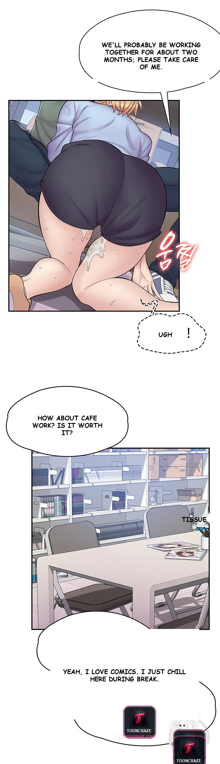 Erotic Manga Cafe Girls Chapter 2 - Page 34