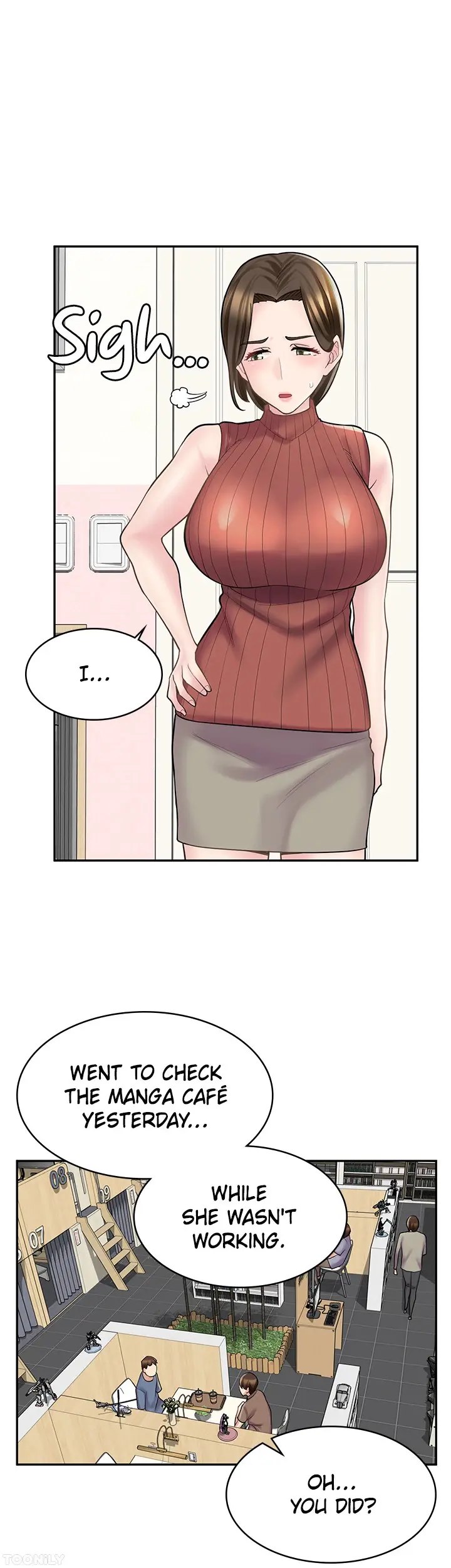 Erotic Manga Cafe Girls Chapter 23 - Page 21