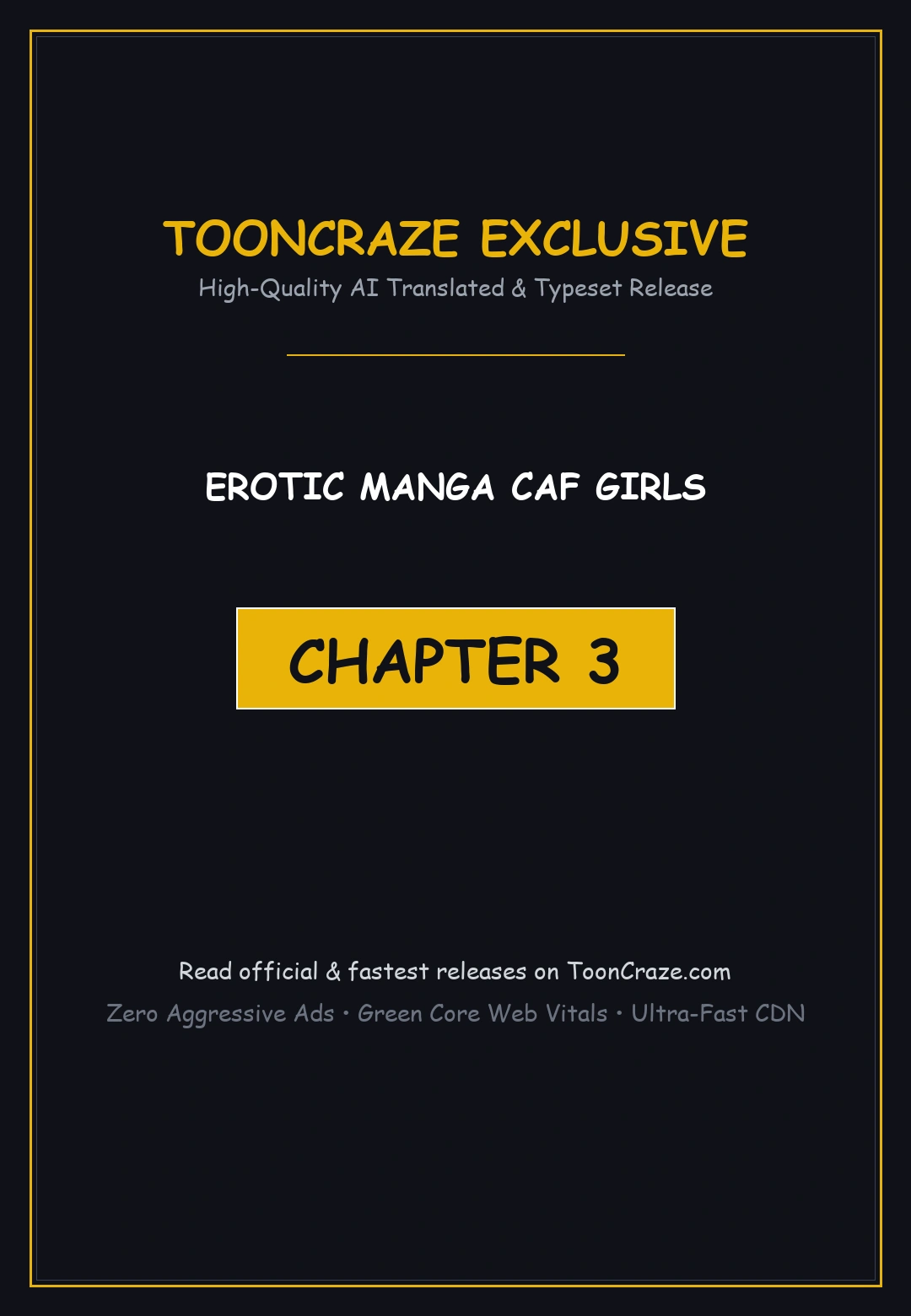 Erotic Manga Cafe Girls Chapter 3 - Page 1