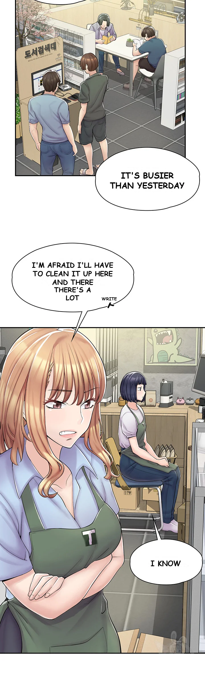 Erotic Manga Cafe Girls Chapter 3 - Page 36