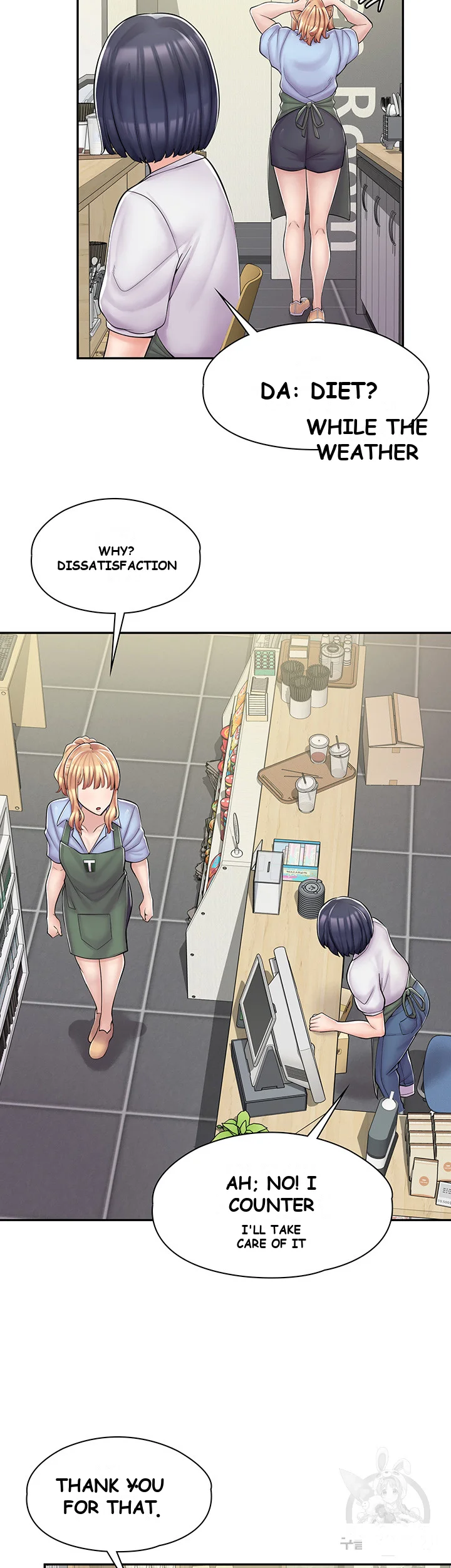 Erotic Manga Cafe Girls Chapter 3 - Page 39