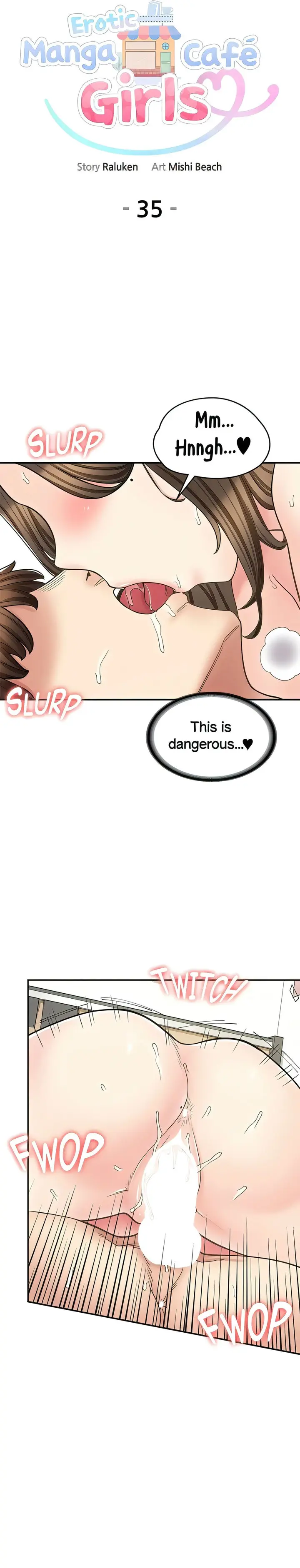 Erotic Manga Cafe Girls Chapter 35 - Page 3