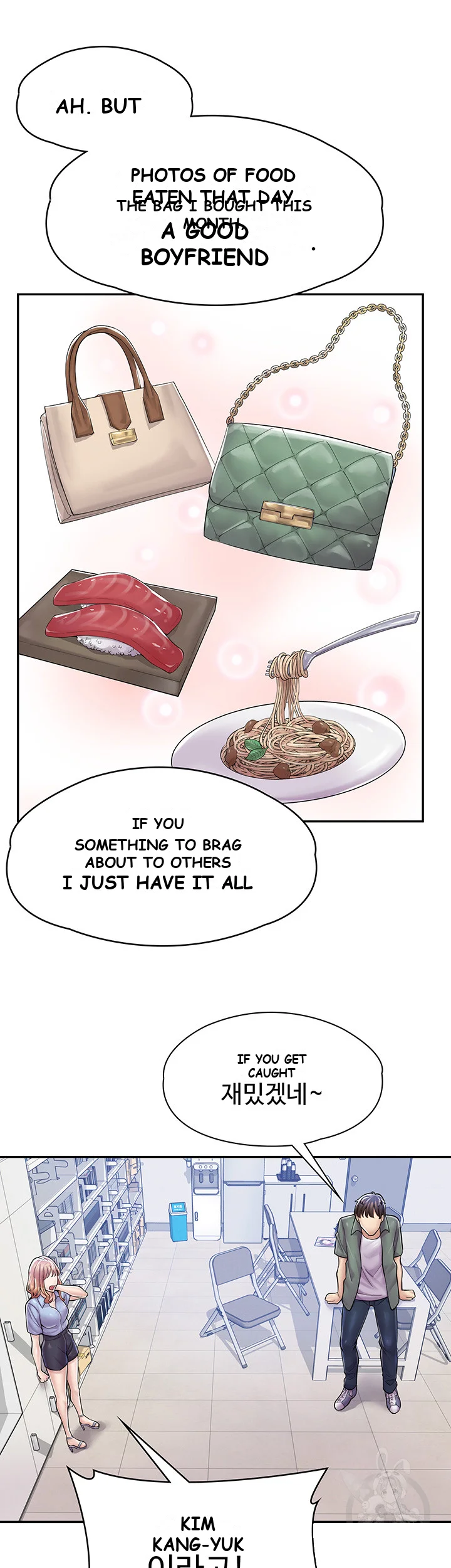 Erotic Manga Cafe Girls Chapter 5 - Page 35