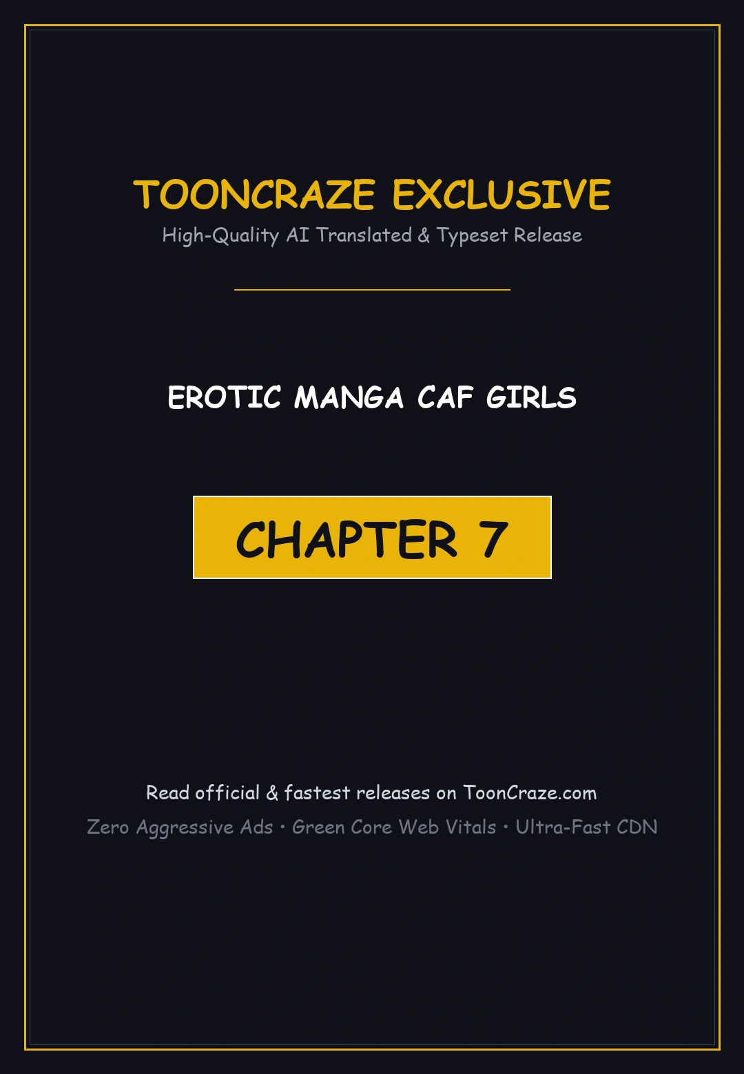 Erotic Manga Cafe Girls Chapter 7 - Page 1
