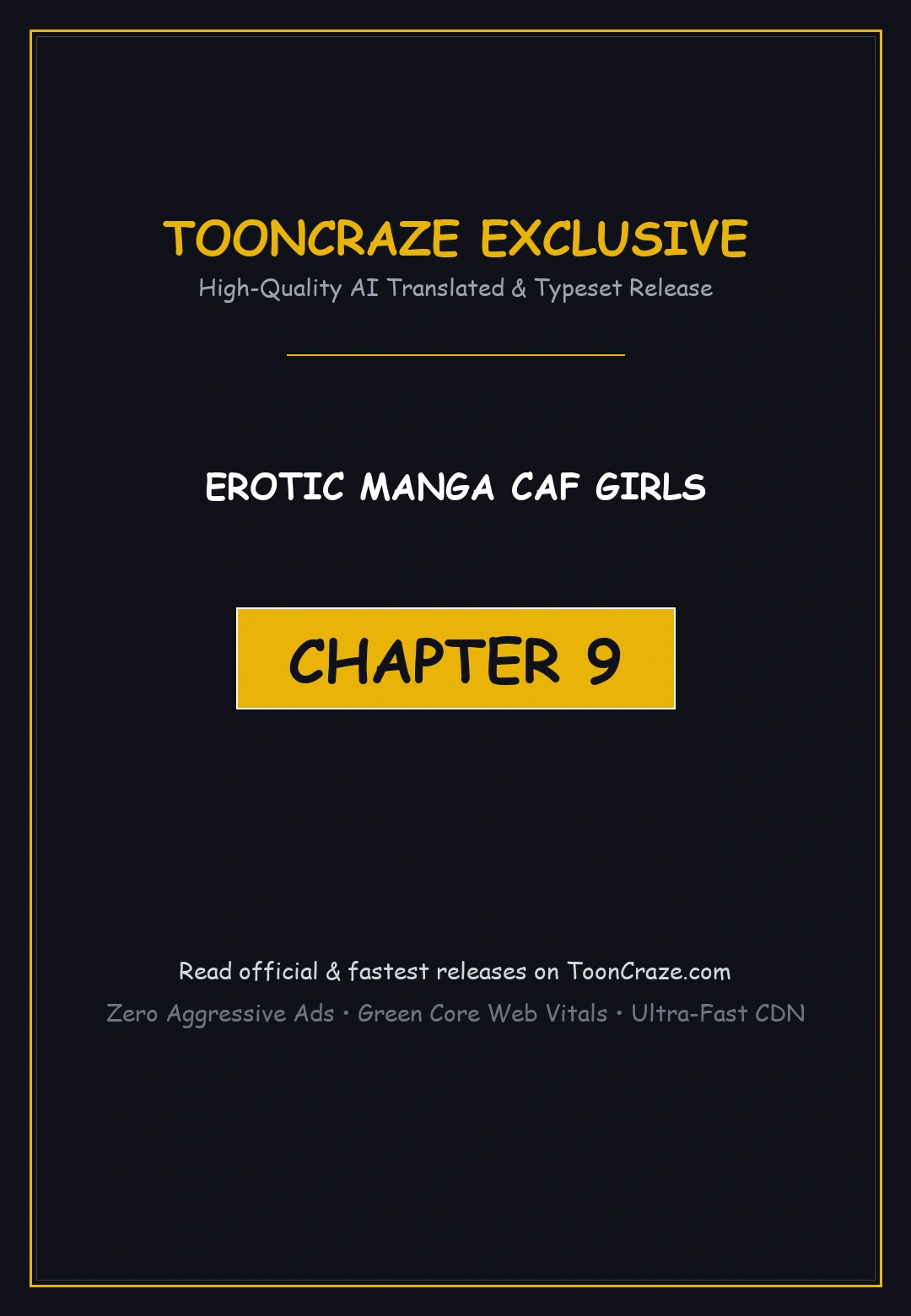 Erotic Manga Cafe Girls Chapter 9 - Page 1