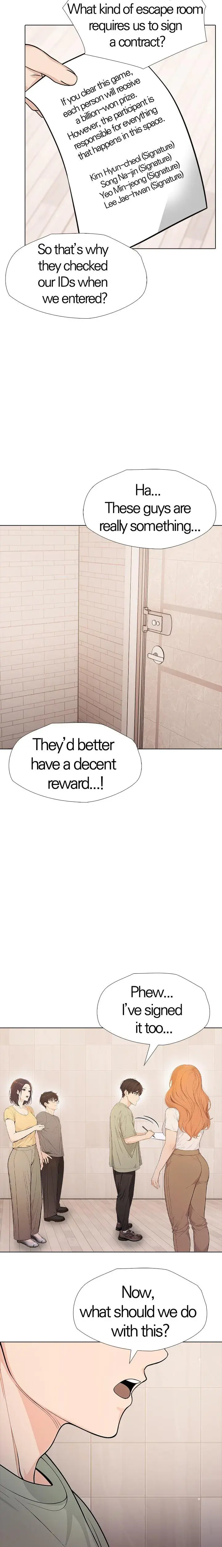 Escape Room Game Chapter 1 - Page 10