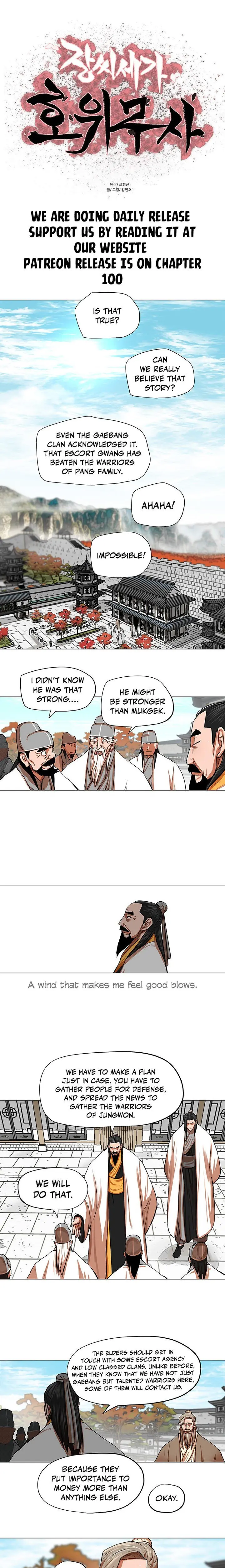 Escort Warrior Manhwa Chapter 91 - Page 2