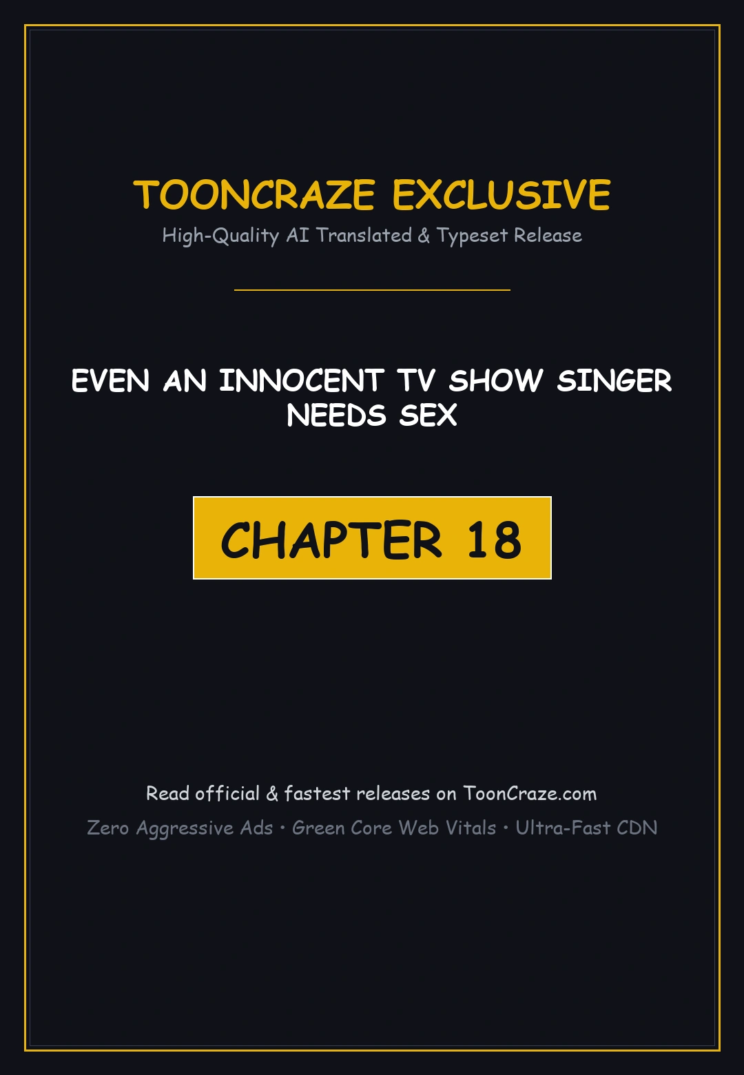 Even An Innocent Tv Show Singer Needs Sex Chapter 18 - Page 1
