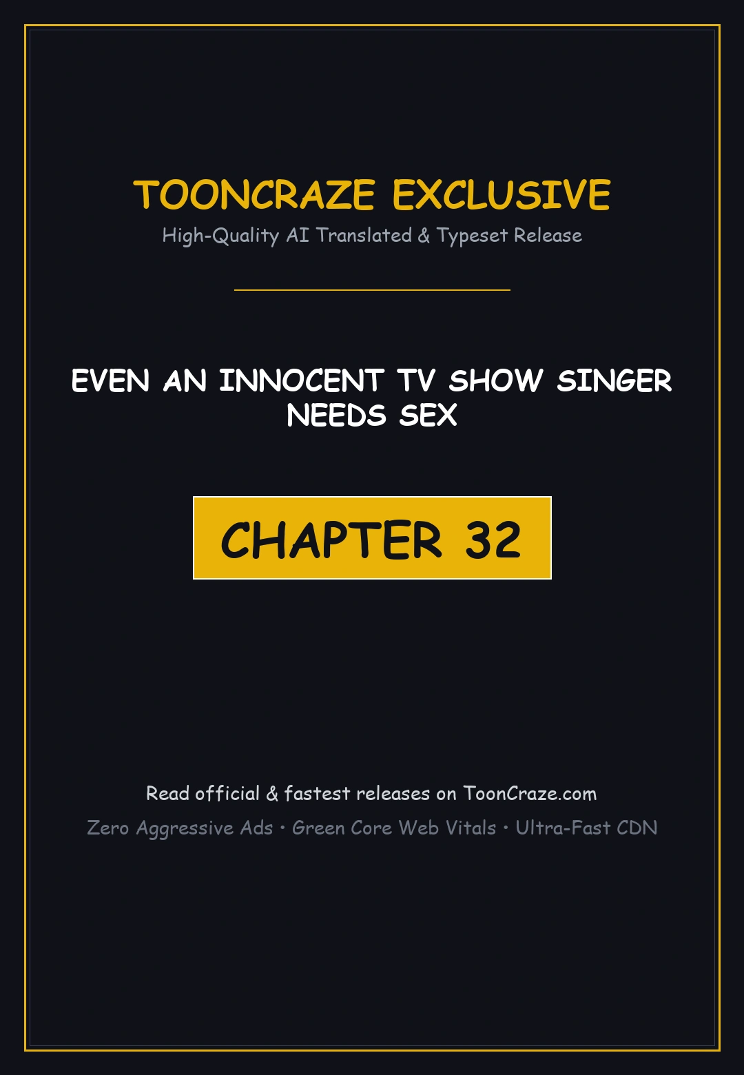 Even An Innocent Tv Show Singer Needs Sex Chapter 32 - Page 1