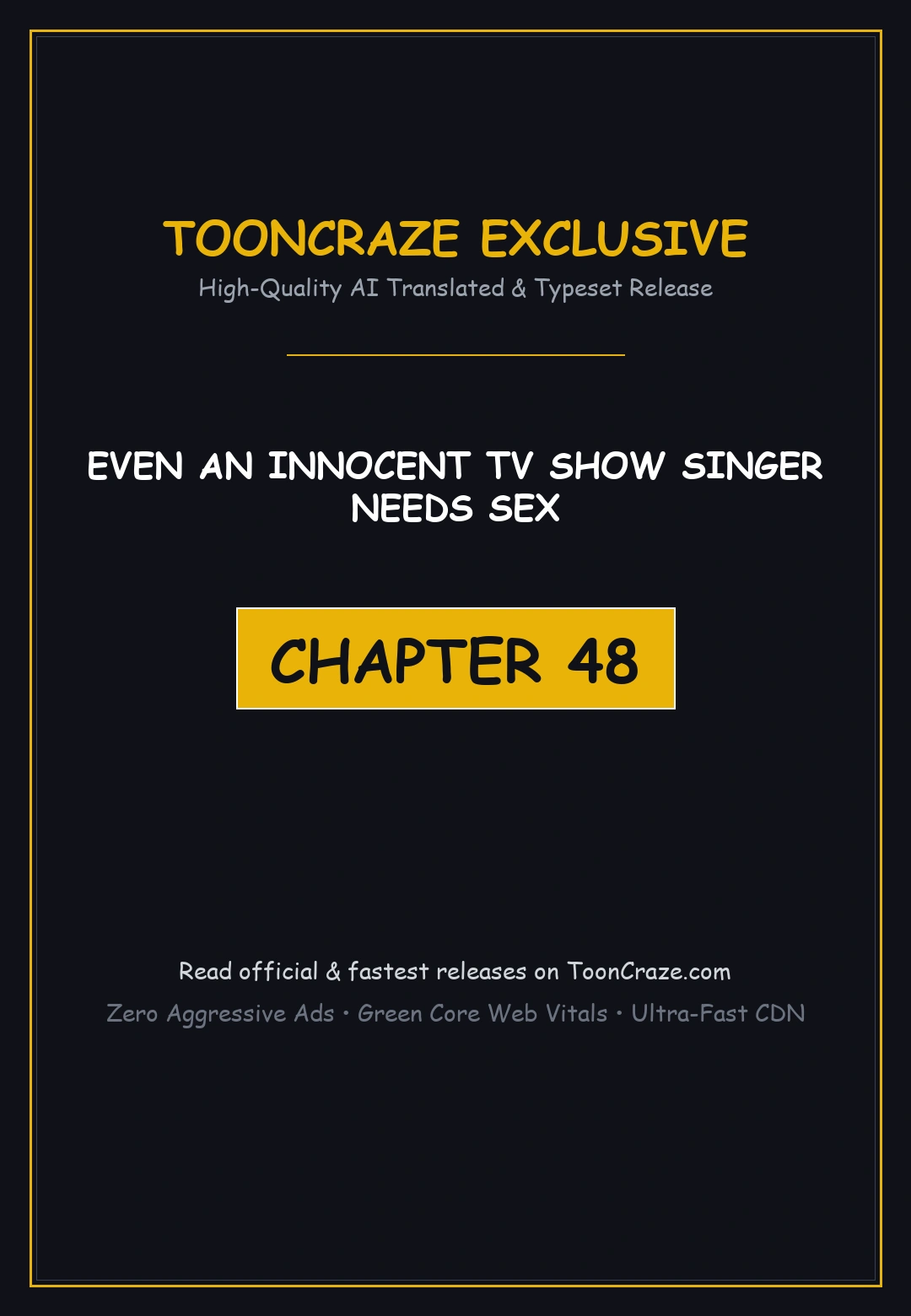 Even An Innocent Tv Show Singer Needs Sex Chapter 48 - Page 1
