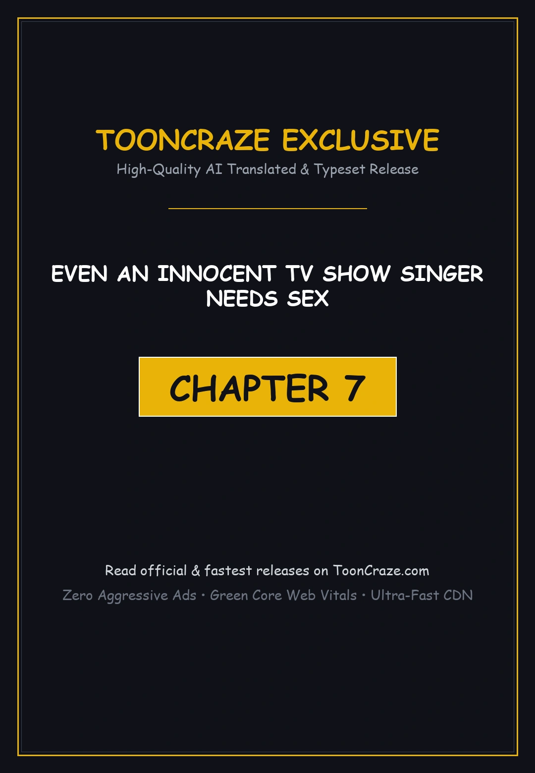 Even An Innocent Tv Show Singer Needs Sex Chapter 7 - Page 1