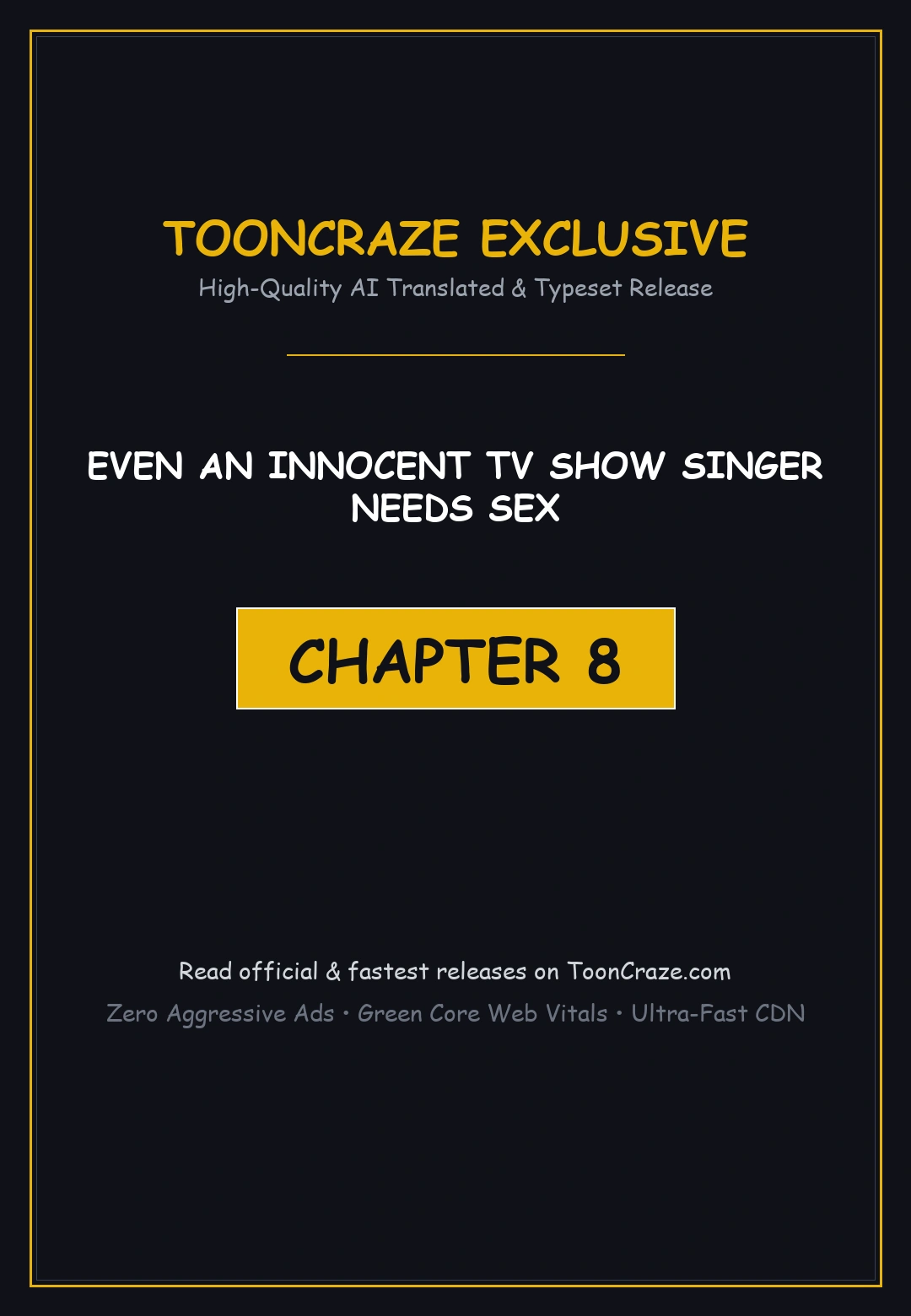 Even An Innocent Tv Show Singer Needs Sex Chapter 8 - Page 1