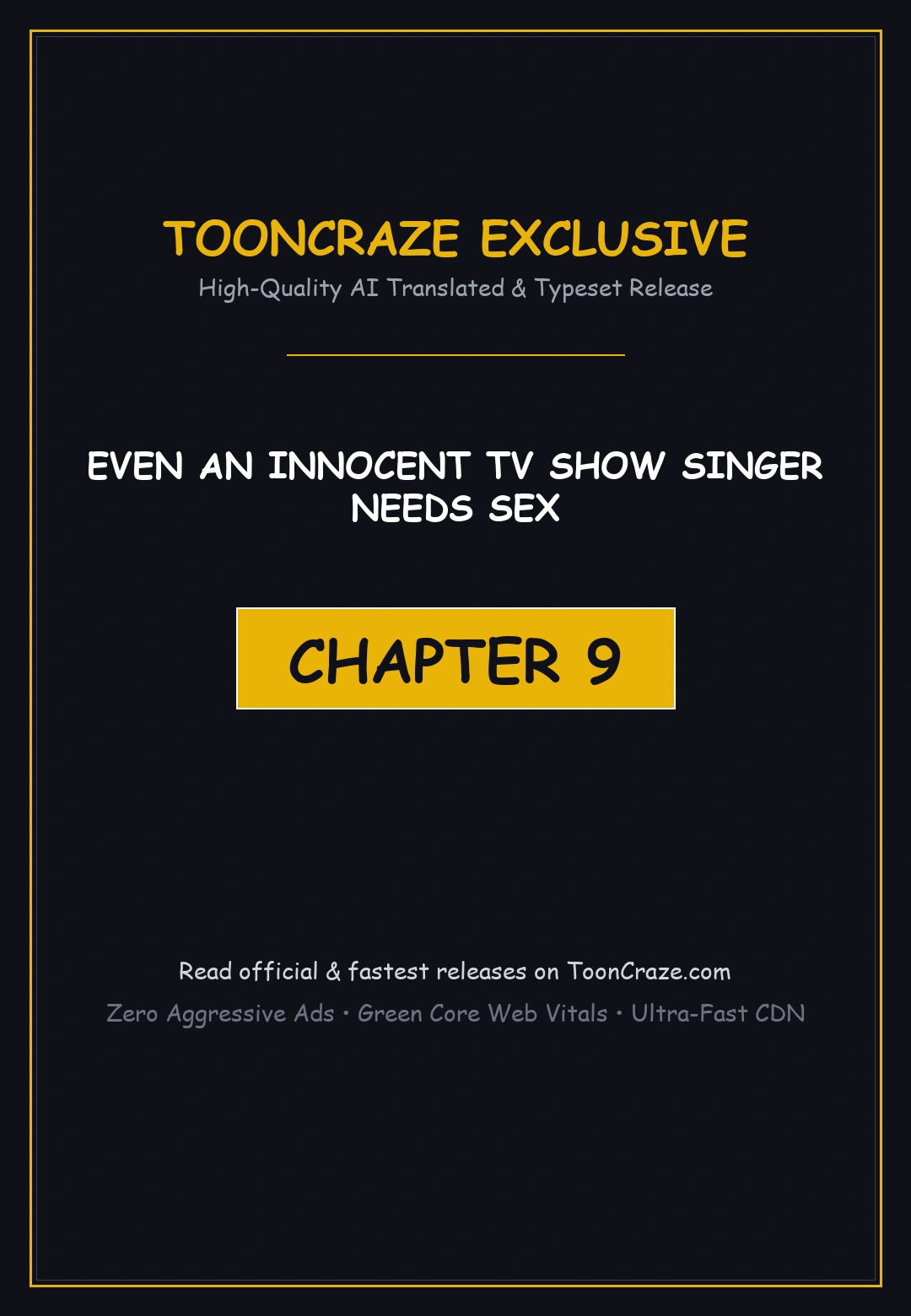 Even An Innocent Tv Show Singer Needs Sex Chapter 9 - Page 1