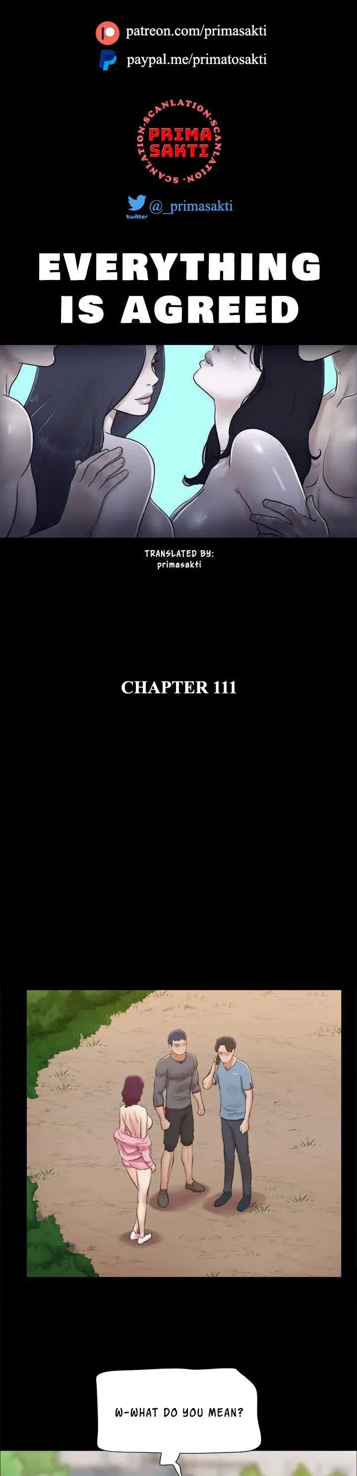 Everything Is Agreed Chapter 111 - Page 4