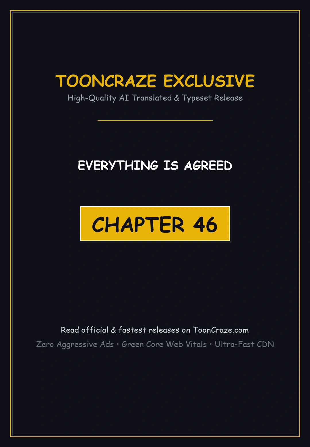 Everything Is Agreed Chapter 46 - Page 1