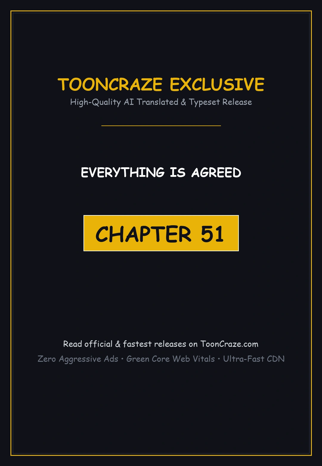 Everything Is Agreed Chapter 51 - Page 1